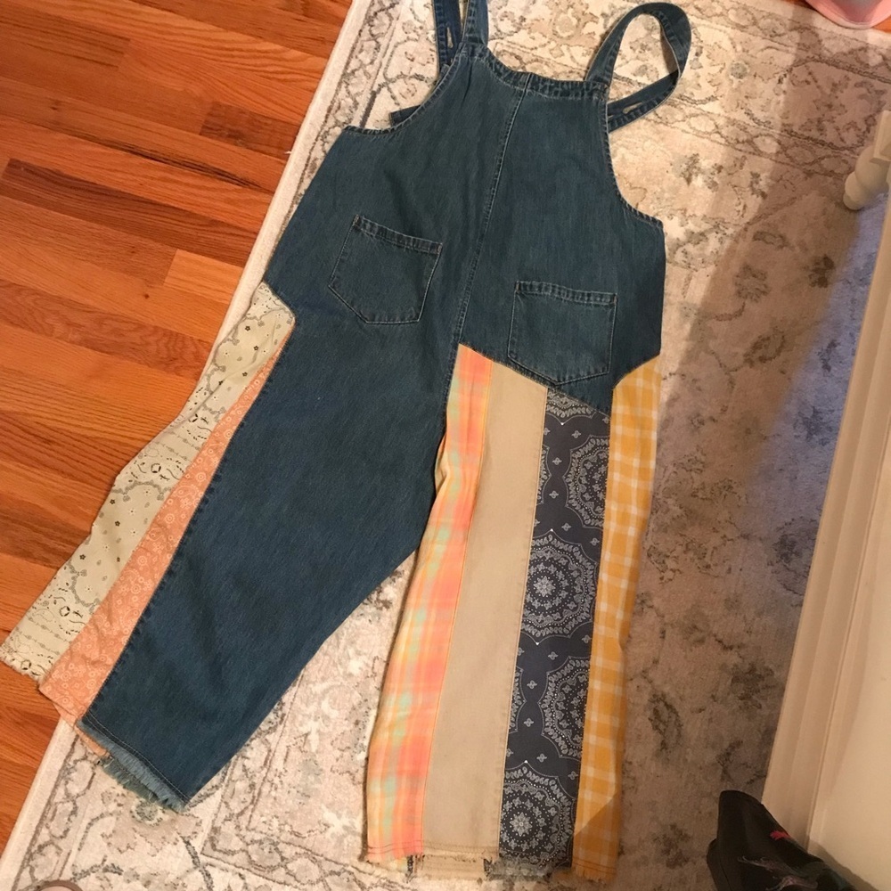 🪺High Hopes Slouchy Denim Overalls - Picture 7 of 9
